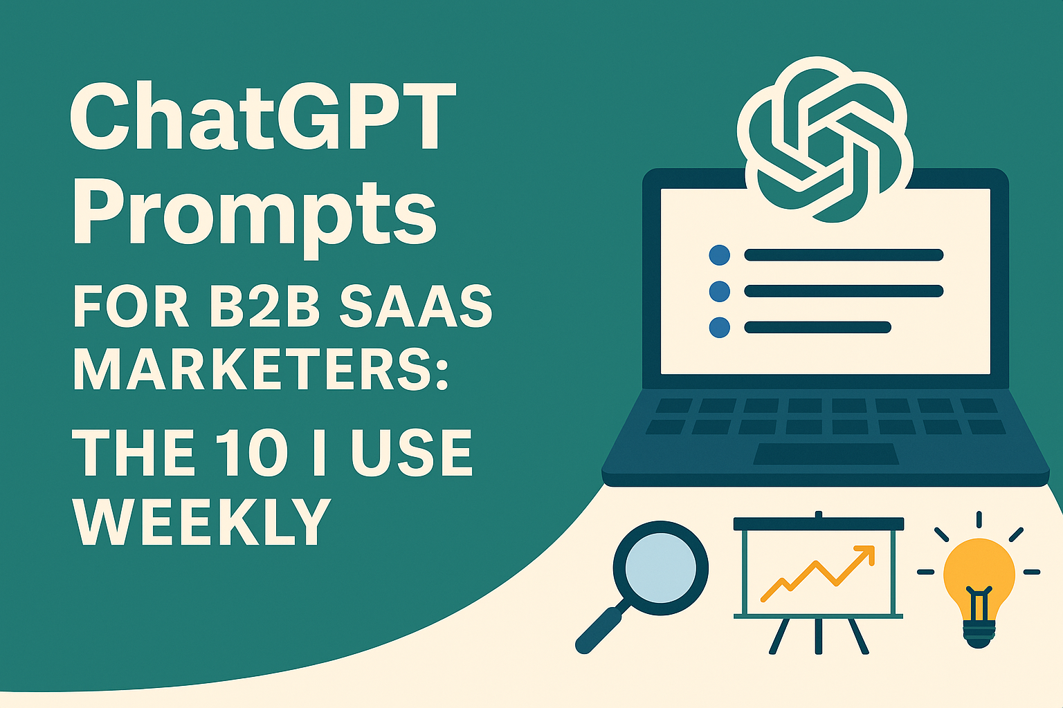 ChatGPT Prompts for B2B SaaS Marketers: Top 10 Used Weekly