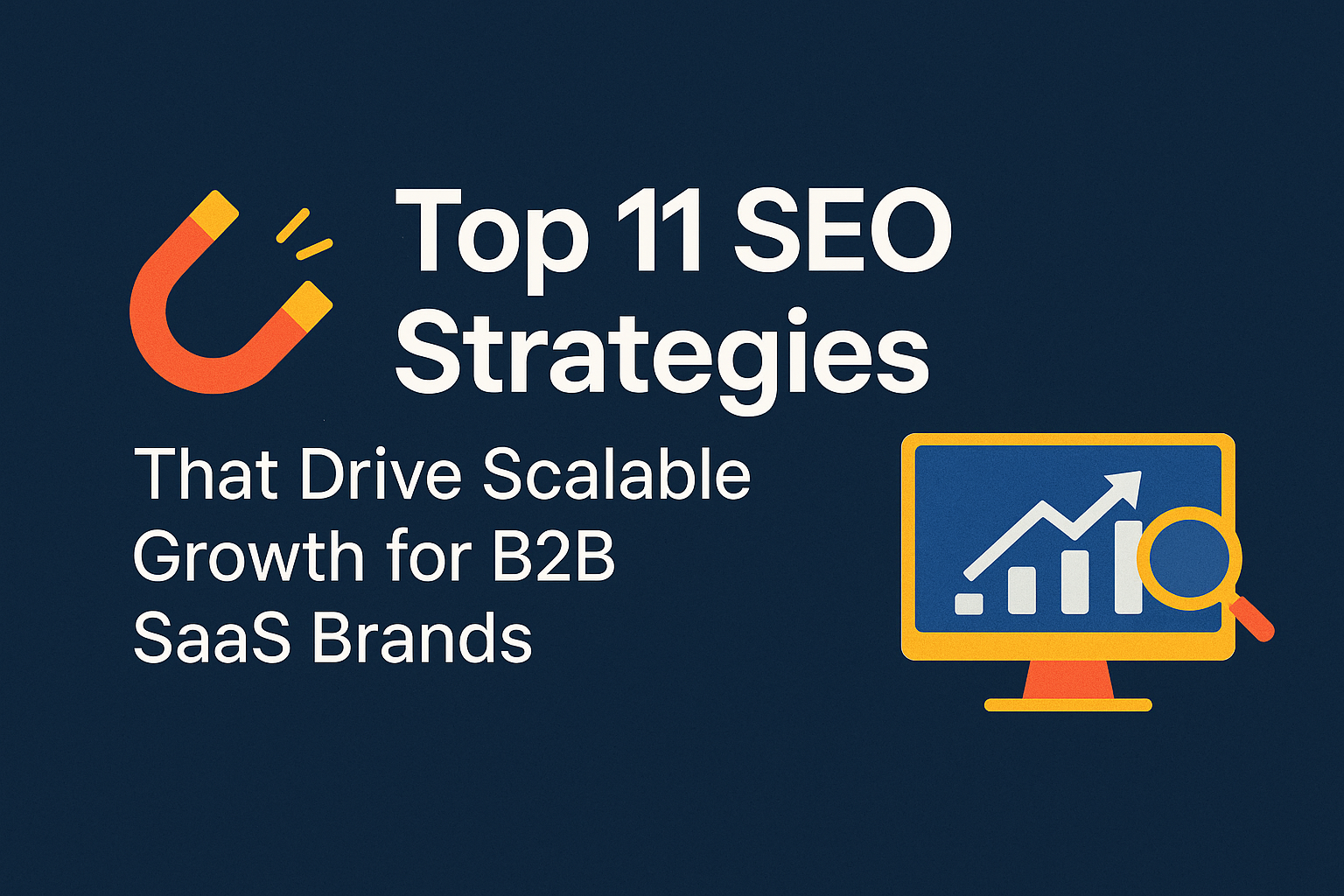 You are currently viewing Top 11 SEO Strategies That Drive Scalable Growth for B2B SaaS Brands