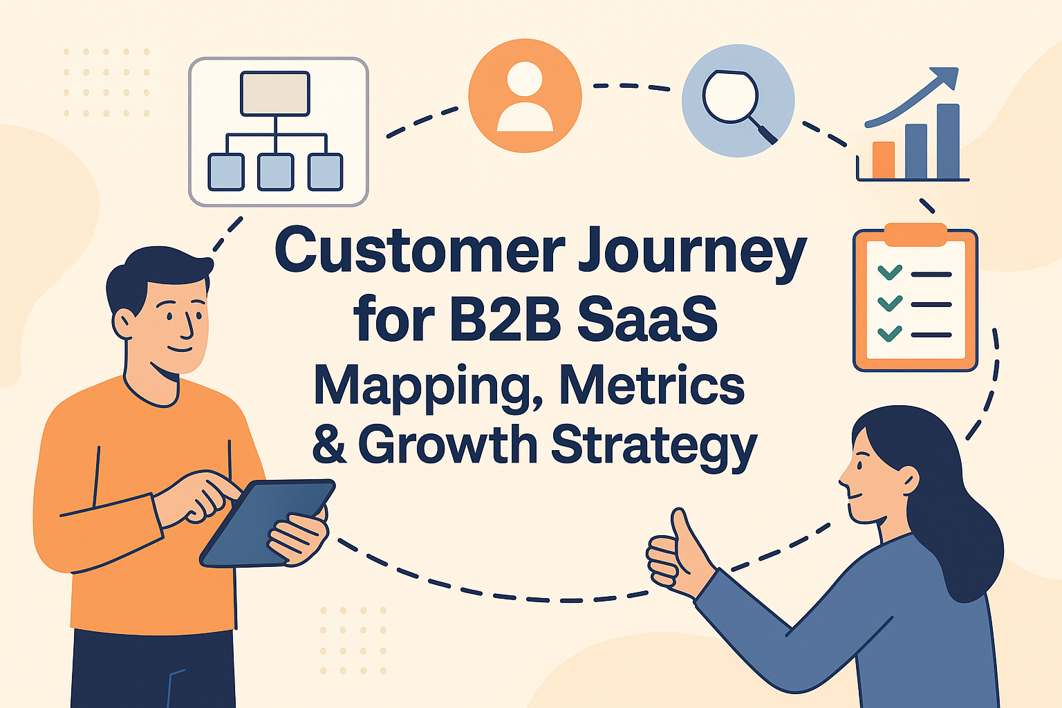 Read more about the article Customer Journey for B2B SaaS: Mapping, Metrics and Growth Strategy